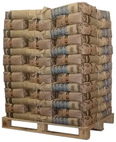 Premium Holzpellets DIN plus A1 – Palette 975 kg